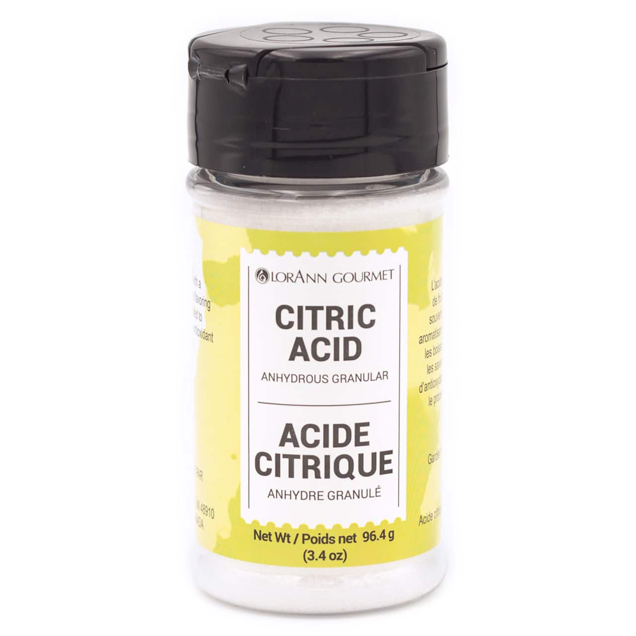 LorAnn Citric Acid, 3.4oz.